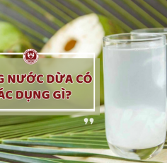 Uống nước dừa có tác dụng gì? 15 Tác dụng tuyệt vời của nước dừa